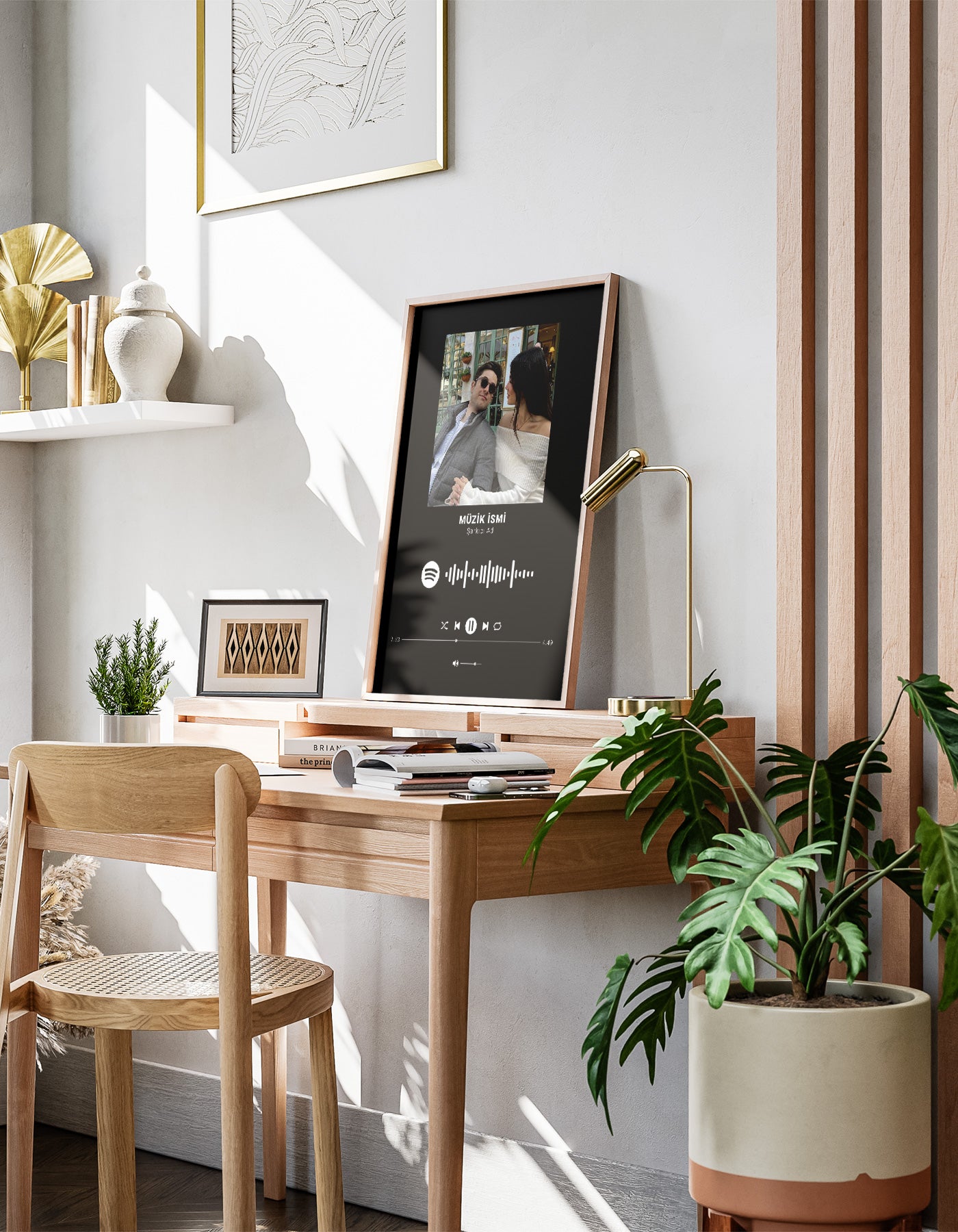 "Bizim Şarkımız" Spotify Temalı Kişiye Özel Poster