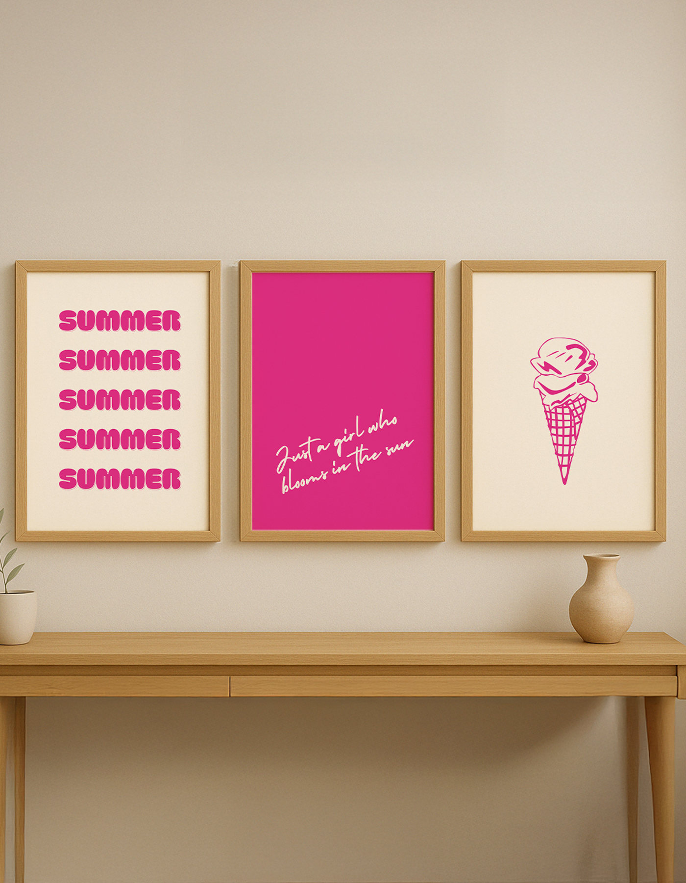 Yazı Evinize Taşıyın | 3’lü Renkli Poster Seti