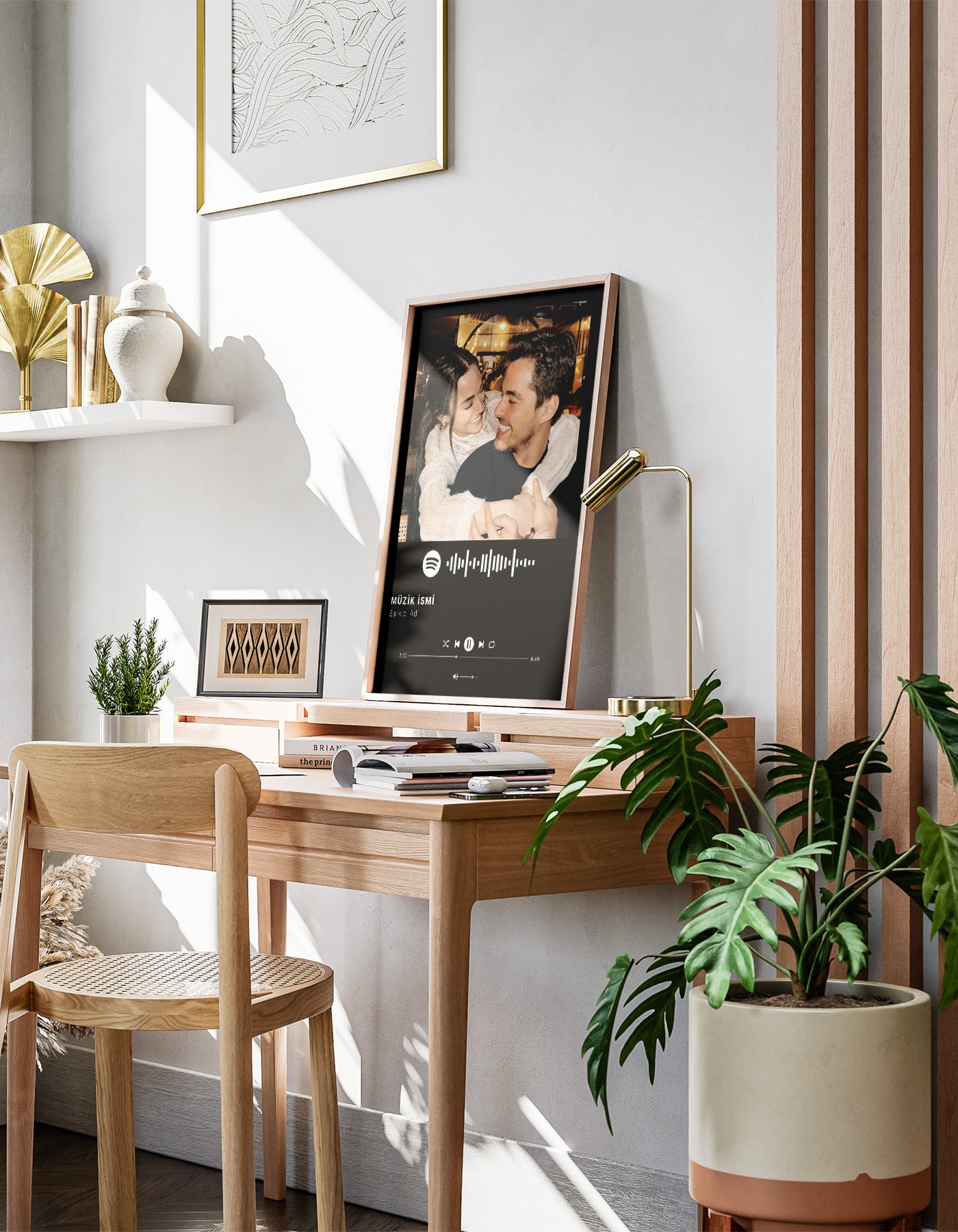 "Bizim Şarkımız" Spotify Temalı Kişiye Özel Poster