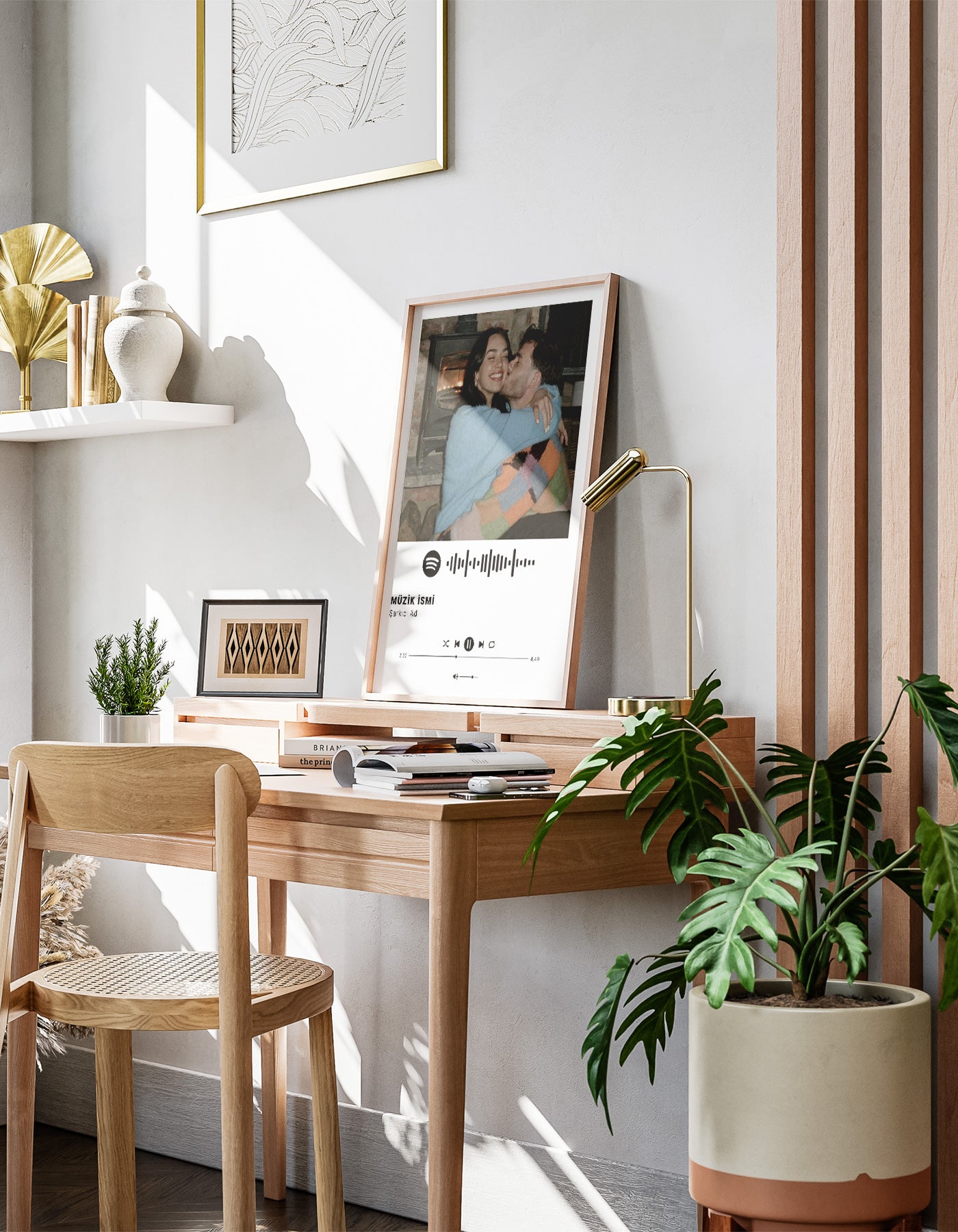 "Bizim Şarkımız" Spotify Temalı Kişiye Özel Poster