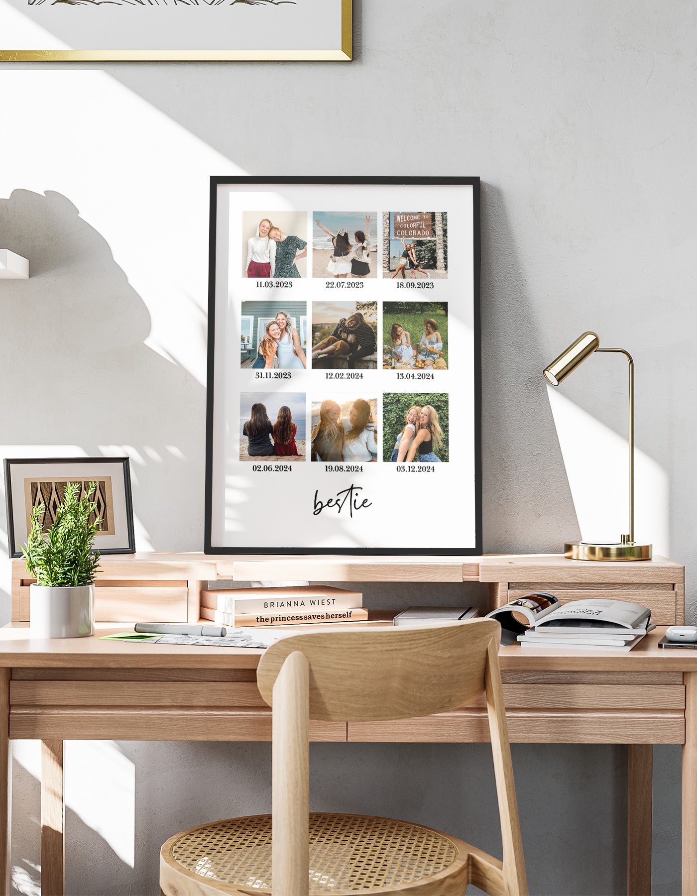 En İyi Arkadaşınıza Özel Fotoğraf Posteri