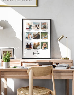 En İyi Arkadaşınıza Özel Fotoğraf Posteri