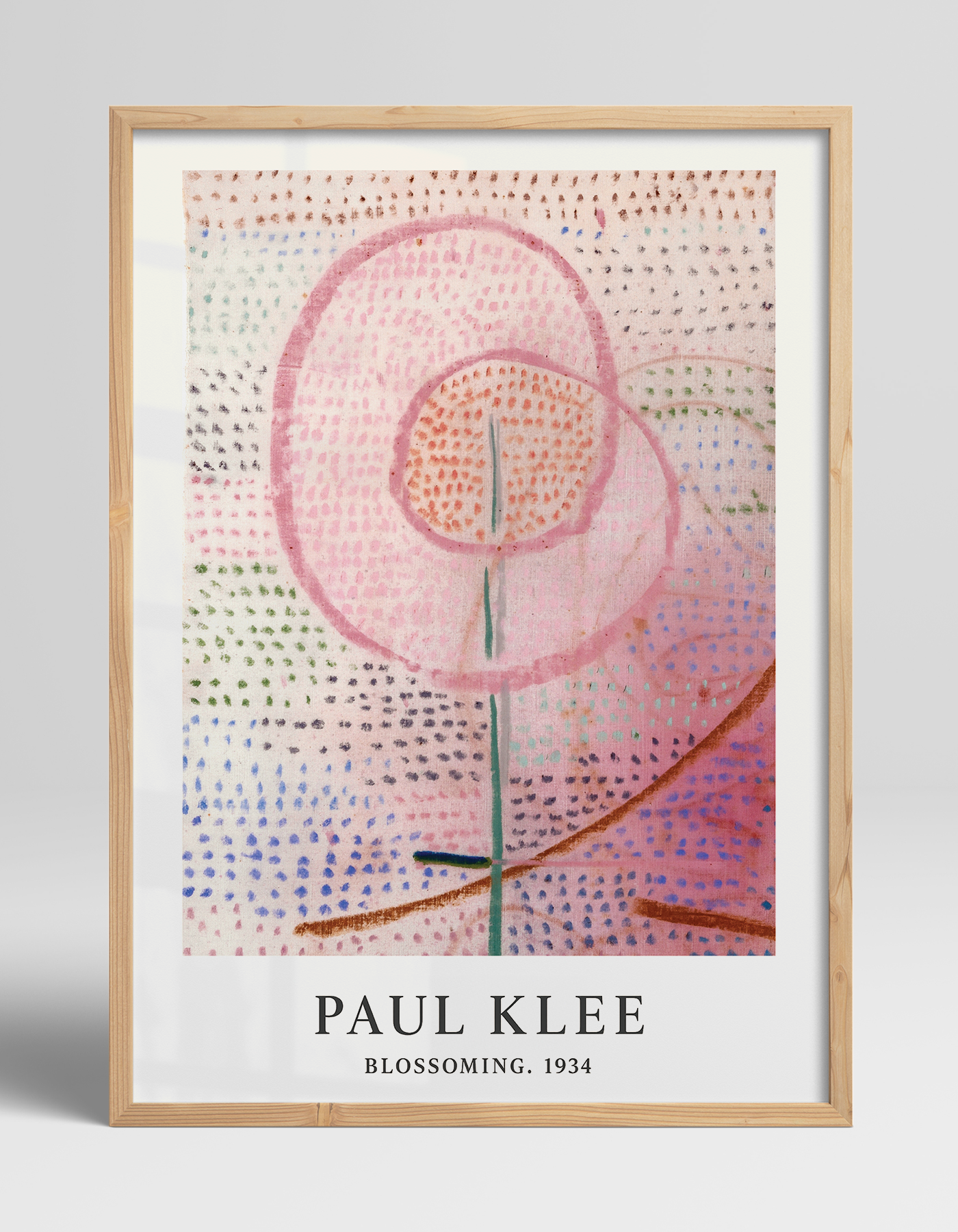 Paul Klee "Blossoming" Posteri